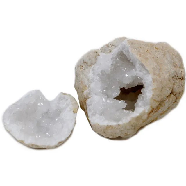 AW Gifts Calcietgeodes - 15-18 cm Calciet Geodes Geopend 15 tot 18cm