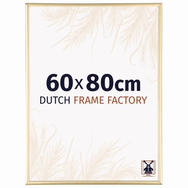 Dutch Frame Factory Fotolijst 60x80 cm - Aluminium - Goud - Kampen
