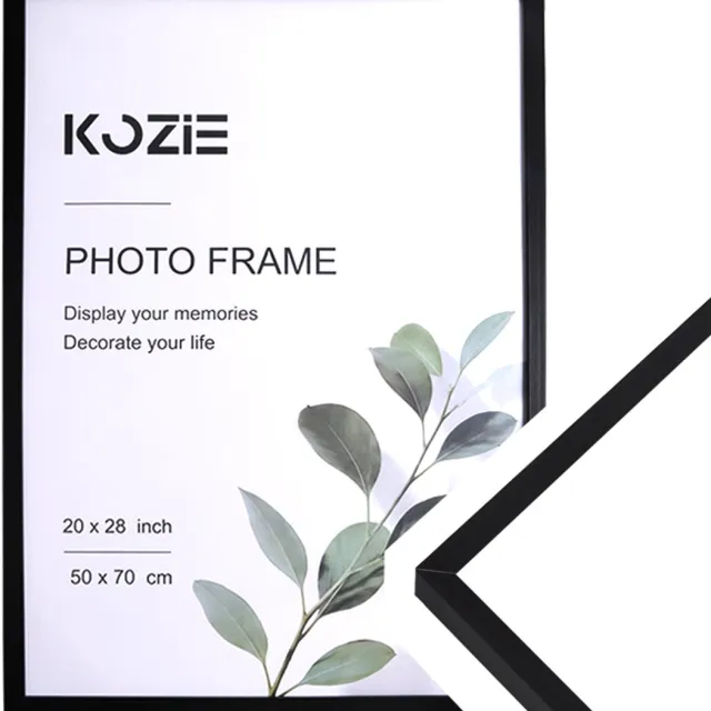 KOZIE Fotolijst - 50x70 cm - Zwart