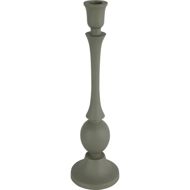 Decostar Countryfield - Kandelaar - Kaarsenhouder - Adora - Groen - L - 33cm