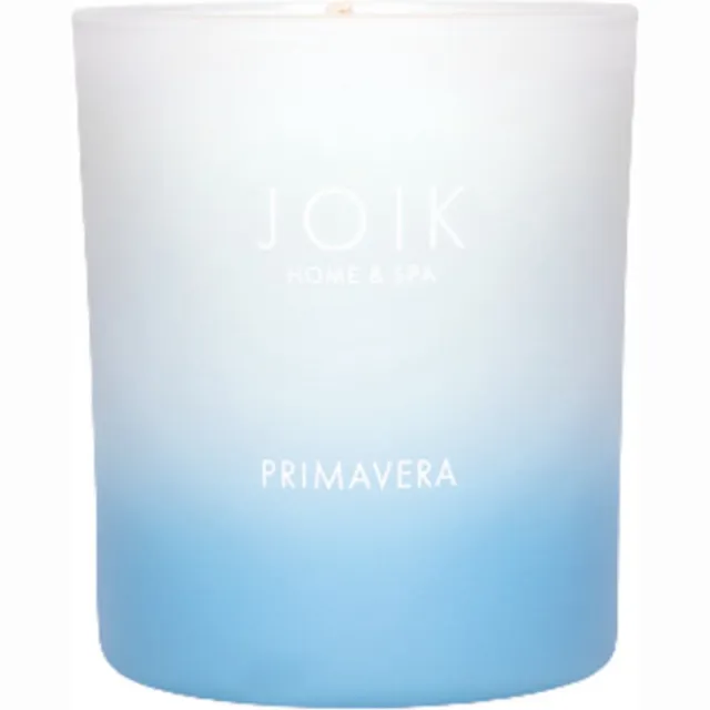 JOIK Vegan Geurkaars Primavera van Koolzaadwas (150 gram) Blauw