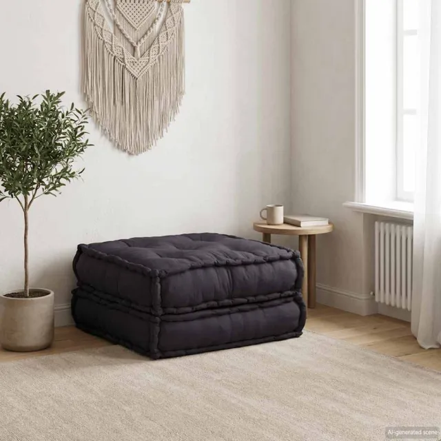 vidaXL Modulaire bankstel 70x70x36 stof antracietkleurig Anthraciet