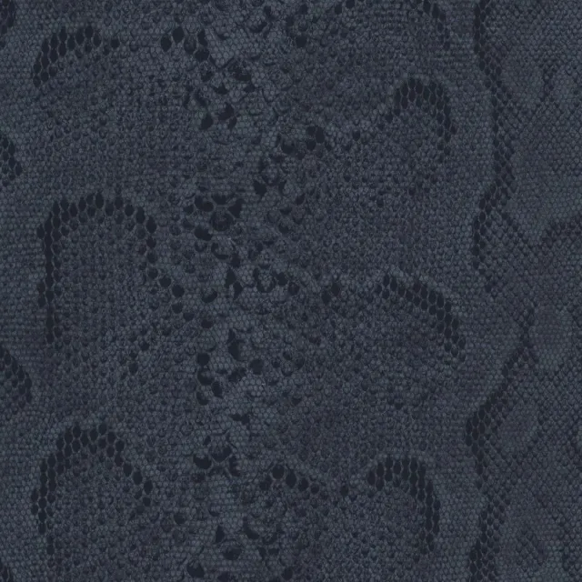 2LIF Decoratie Snake black plakfolie 45 cm x 2 meter zelfklevend - Decoratiefolie - Plakplastic - meubelfolie - Slang zwart