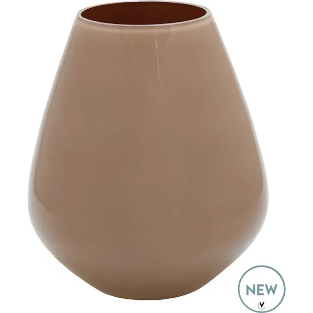 Vase The World Vaas Tasman | Small | Sand - Beige | Ø18 x H20 cm