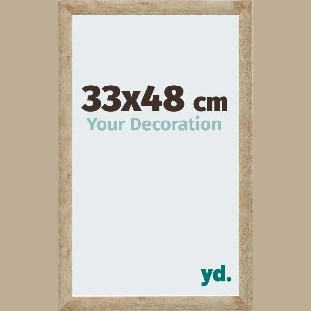 yd. Your Decoration - Fotolijst 33x48 cm - MDF - Goud - Catania