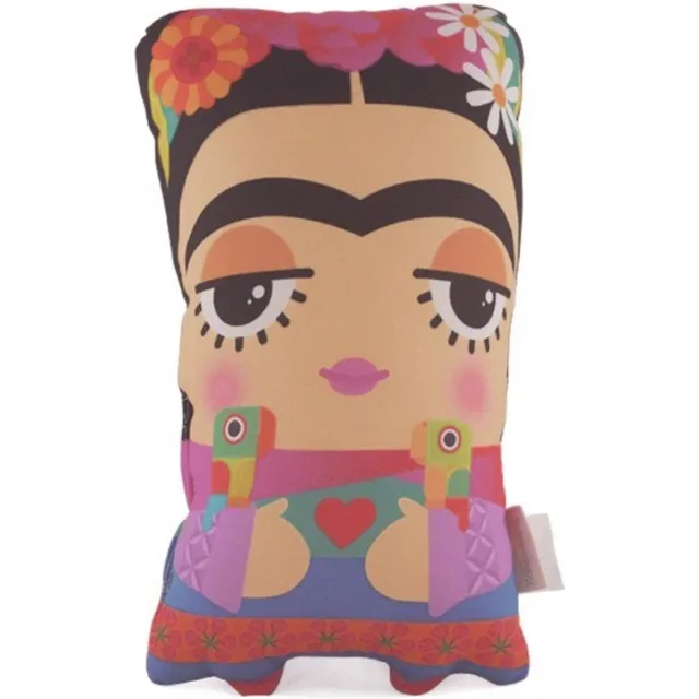 Kalidoskopia Tuki kussen- Frida Kahlo -Kussen-Knuffelbaar-Celebrity-beroemdheden-Teddy meerdere
