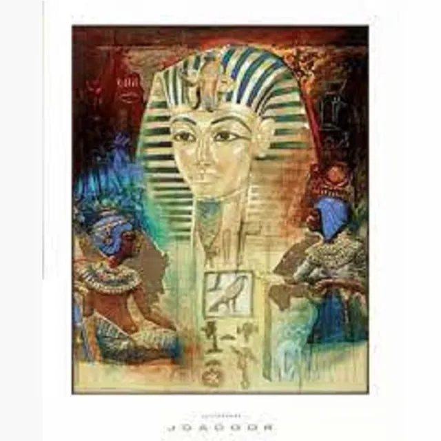 International Graphics Poster Verkerke Joadoor - Tutanchamon 40 x 50 cm diverse kleuren