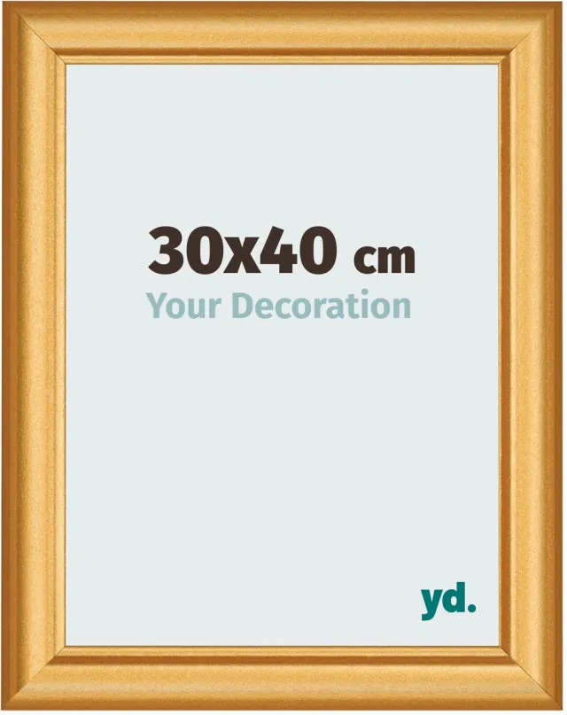 yd. Your Decoration - Fotolijst 30x40 cm - MDF - Goud Mat - Lazio