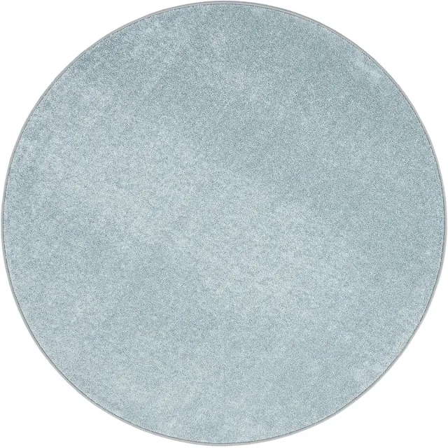 Snapstyle Vloerkleed Hoogpolig Velours Luna Rond Oranje