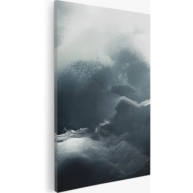 Saammp Canvas Schilderij - Wolken - Abstract - 60x90 - Foto op canvas - Wanddecoratie - Muurdecoratie Woonkamer - Slaapkamer decoratie - Canvas Print Multicolor