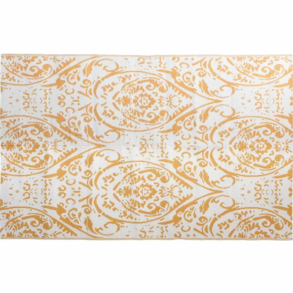 vidaXL Buitenkleed ARAKIL PP oranje en wit, foto 2