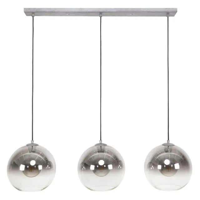 Nest of Nora Hanglamp Tivo - 3-lichts Bolvormig - Oud zilver