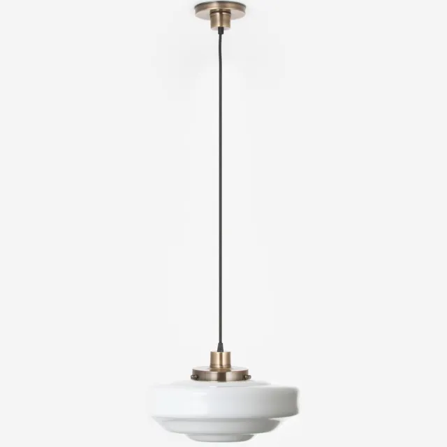 Coloured by Art Hanglamp aan snoer Siegfried 20's Brons - Art Deco Trade