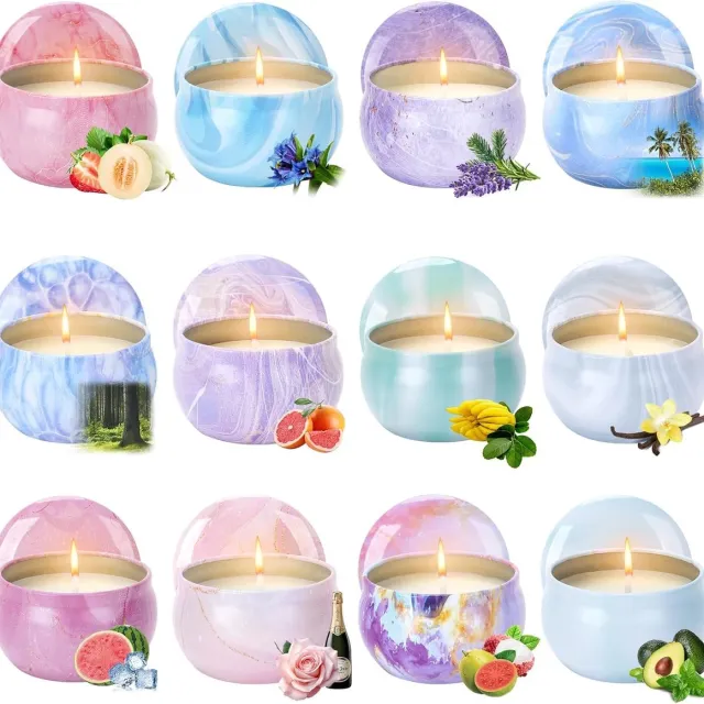 Imperatoris Kaarsenset - Geurkaarsen - Geur Set - Decoratieve Kaarsen - Geurloos - Cadeauset - Aromatherapy - 12 Stuks Pink Candles 12 Pcs