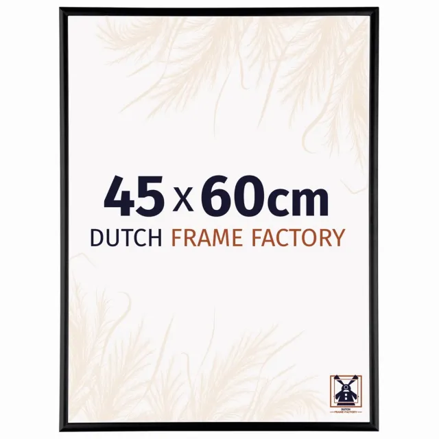 Dutch Frame Factory Fotolijst 45x60 cm - Aluminium - Zwart Mat - Kampen