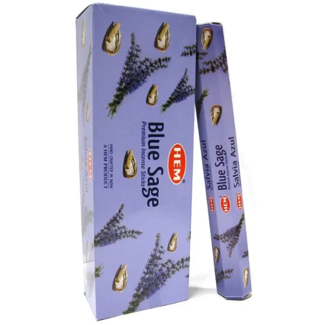 HEM Wierook Blue Sage (6 pakjes) Transparant