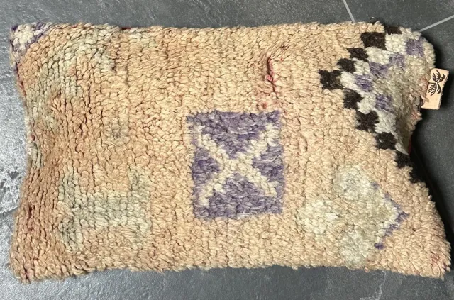 Impuls Marokkaanse Berber/Kelim kussen - 081 - meerkleurig - 50 x 35 cm - inclusief vulling - vintage kussens - sierkussens - retro Meerkleurig - 081