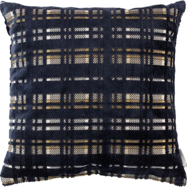 Zuiver Dandy Kussen Blauw Zwart
