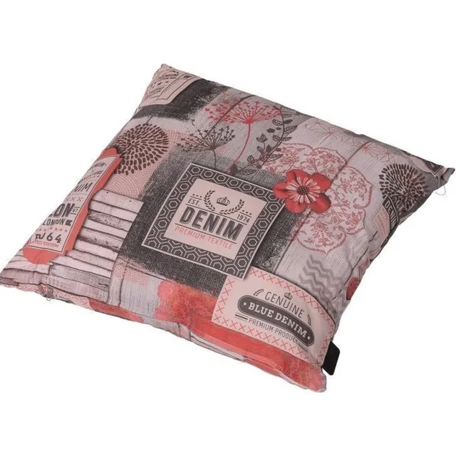 Madison sierkussen 45x45 cm Premium camilia Oranje