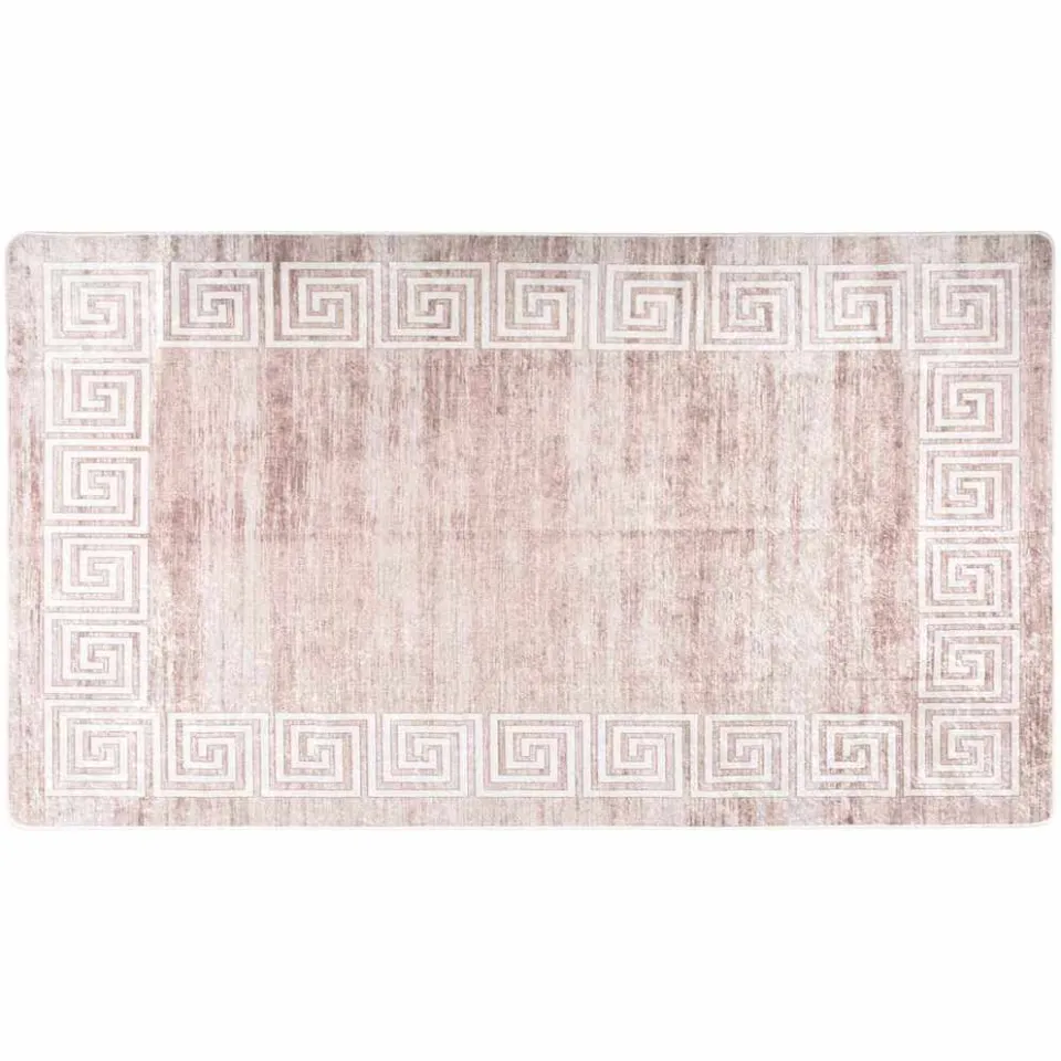vidaXL Vloerkleed wasbaar 190x300 cm beige, foto 2