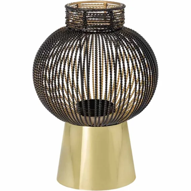 Riverdale Sfeerlicht Ise zwart 26 cm zwart/goud
