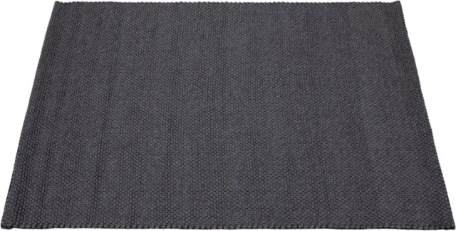 Dutch Lifestyle Naive Charcoal- Wol/Katoen - Vloerkleed - Antraciet