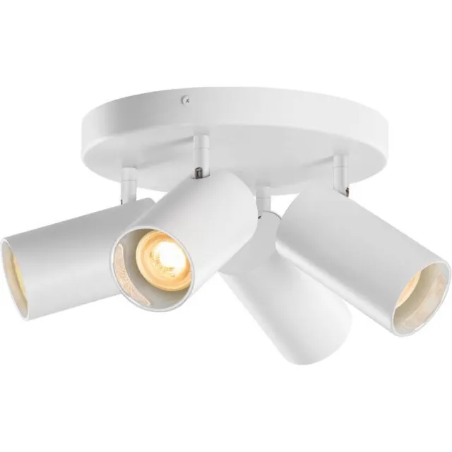 SLV 4-lichts opbouwspot Asto Tube wit - 4x GU10 - 1006430