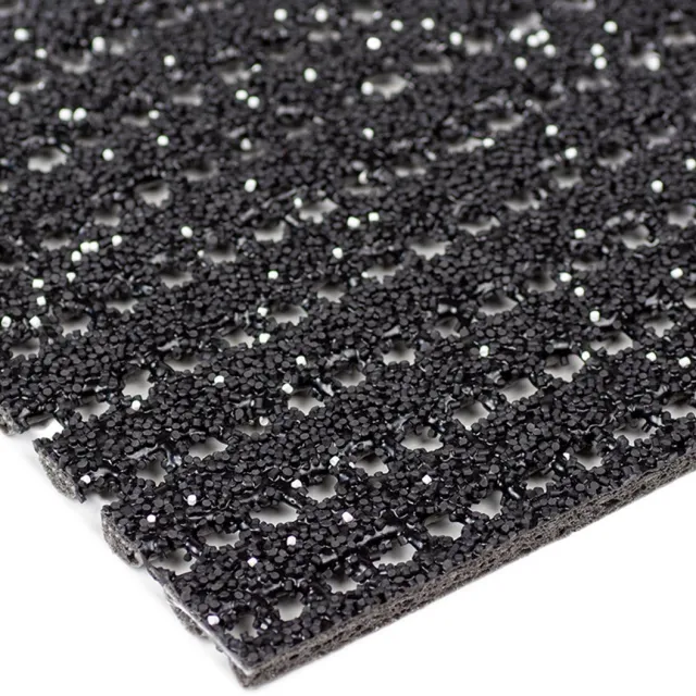 Rubbermagazijn Antislipmat op rol - Kleur Zwart - Breedte 100cm - Lengte 150cm - Antislip deurmatten - R13 classificatie