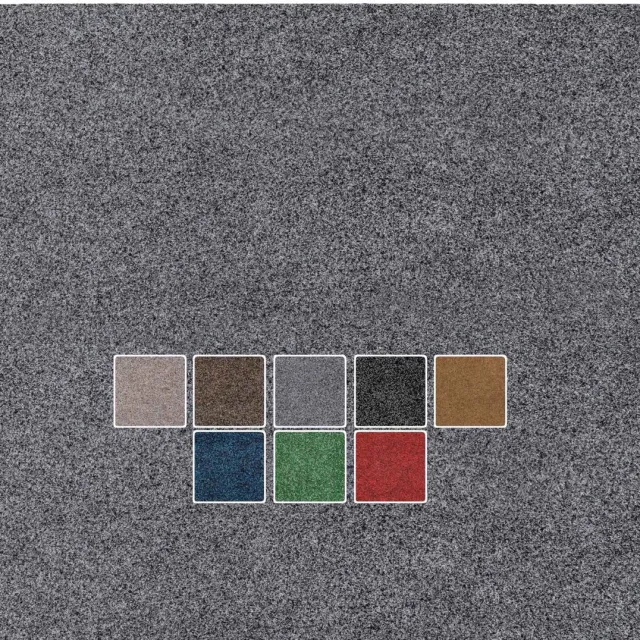 ANRO Deurmat Grijs 150x90cm – Schoonloopmat Antislip Wasbaar Voordeur Hal Binnen & Buiten Op Maat