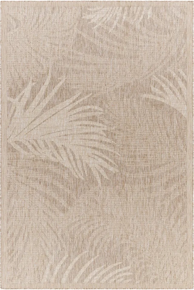 Surya Vanessa vloerkleed binnen en buiten jute-look beige ivoor