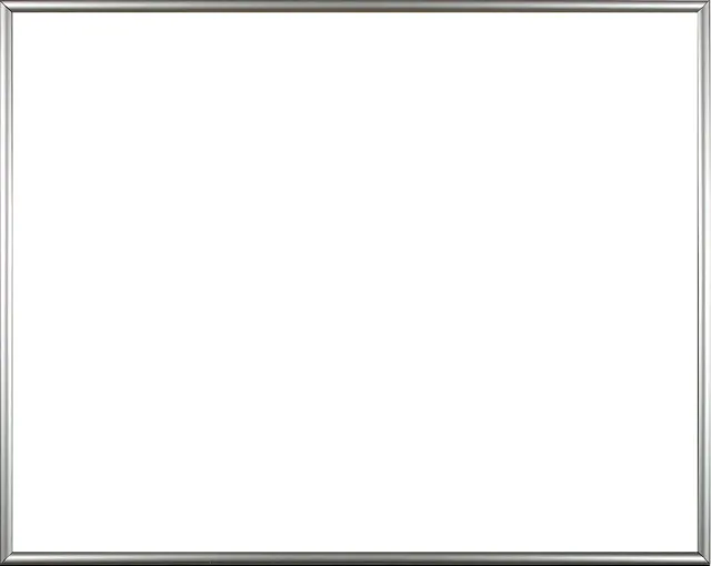 Homedecoration Easy – Fotolijst – Fotomaat 37x42 cm – Kunststof – Hoogglans zwart