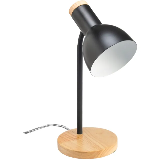 Luxus Europe Bureaulamp Romy Zwart - Leeslamp - Bureauverlichting voor Thuis en Kantoor