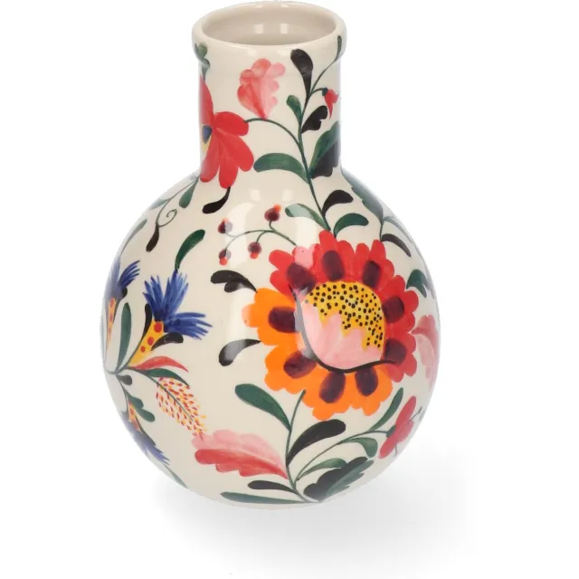 Return to Sender Vaas rond - H15 cm - Bed of flowers