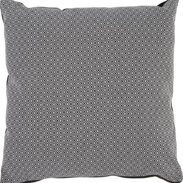 H&S Collection Sierkussen MOMAR - kussen - decoratief kussen - 45X45CM Zwart