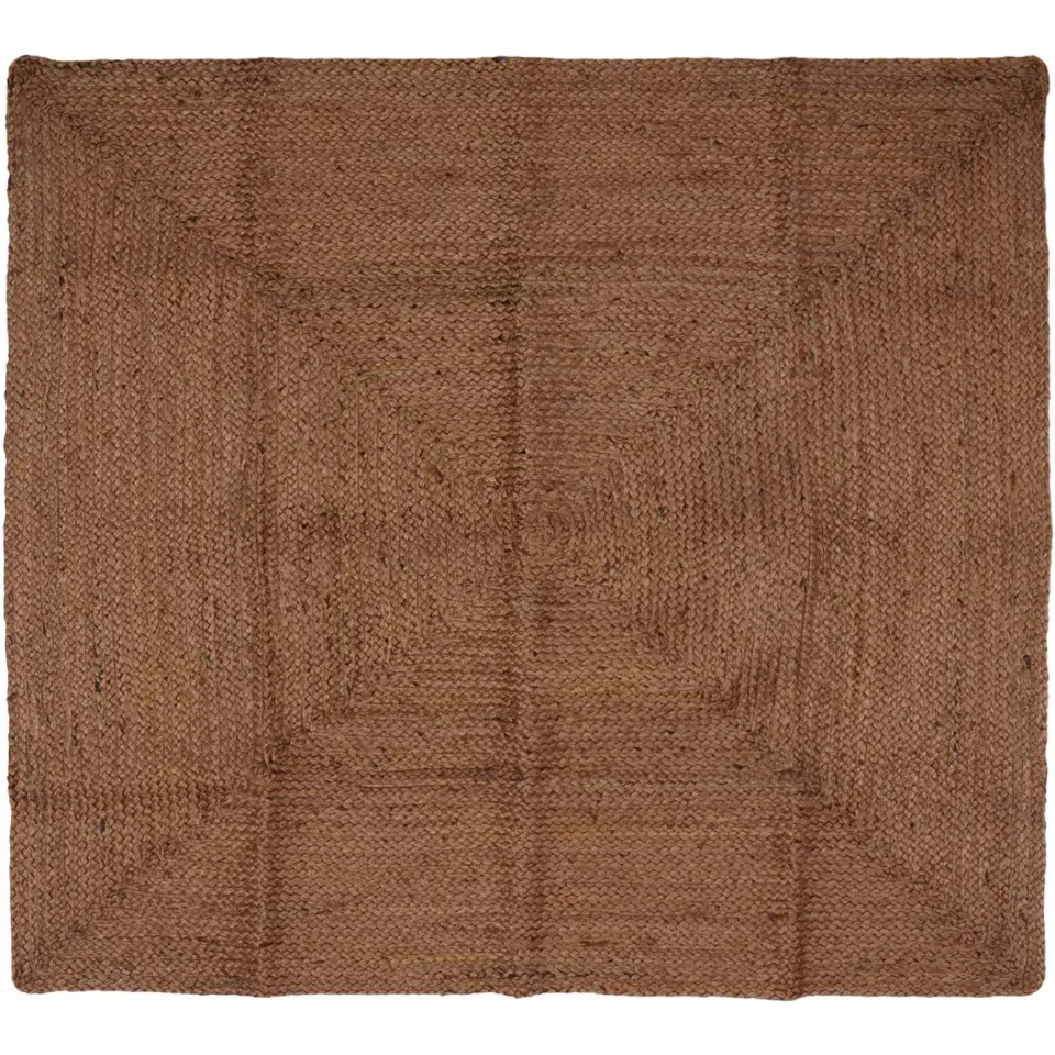 vidaXL Gebied Tapijt Grijs 160 x 230 cm Jute