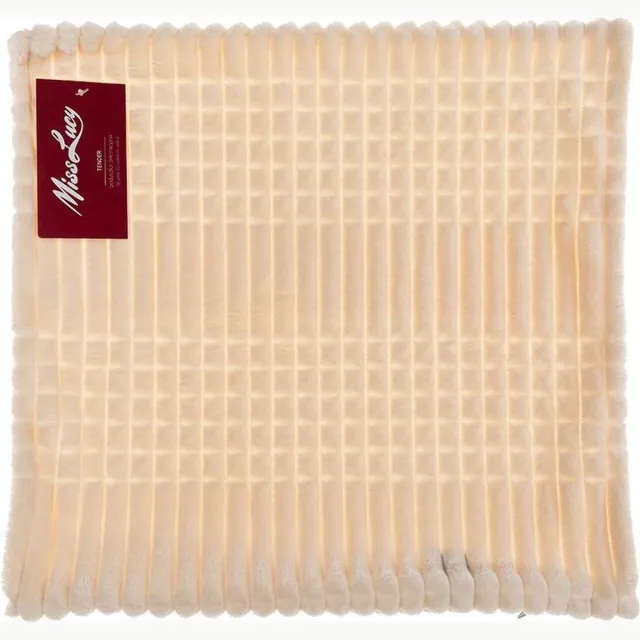 MissLucy Miss Lucy - Tender - Kussenhoes – Kussensloop – Sierkussen – Sierkussenhoes – 40 x 40 cm - Beige