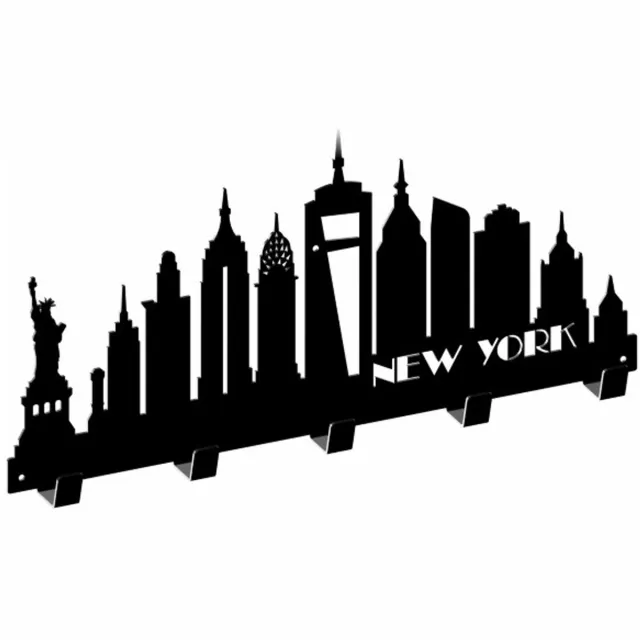 Gamet New York Serie - Zwarte Structurele Kapstok