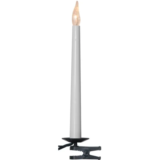 Star Trading LED-boomkaarsenlichtketting 'Slim Line', 25 slanke boomkaarsen, wit, warm wit licht, H 18 cm