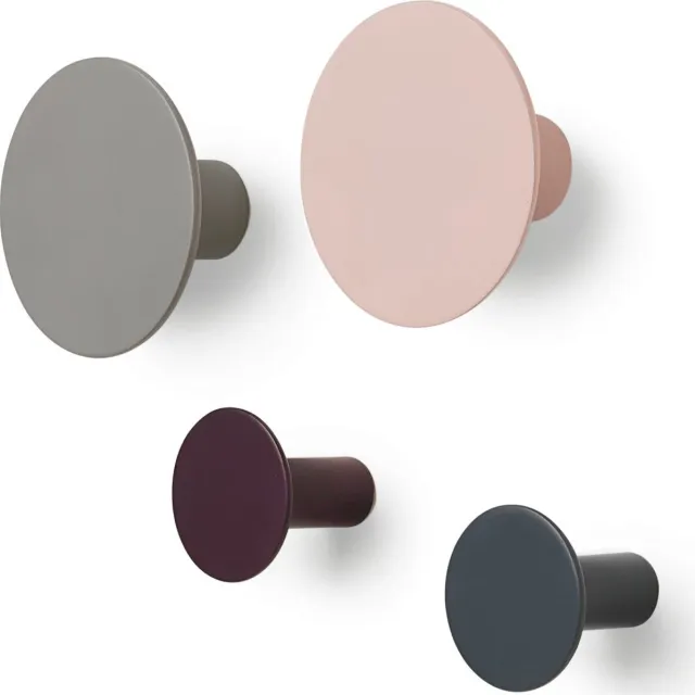 Blomus PONTO Wandhaken - Set van 4 - Multicolor Magnet