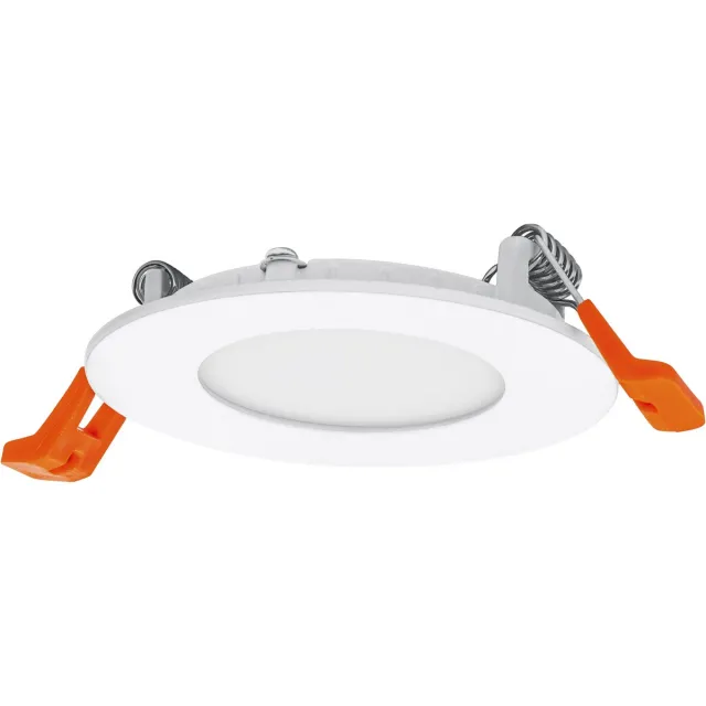 Osram Essential LED inbouwspot Slim 85mm 4.5W Wit, set van 3 downlights 240lm koel wit 4000K, plafondspot IP20