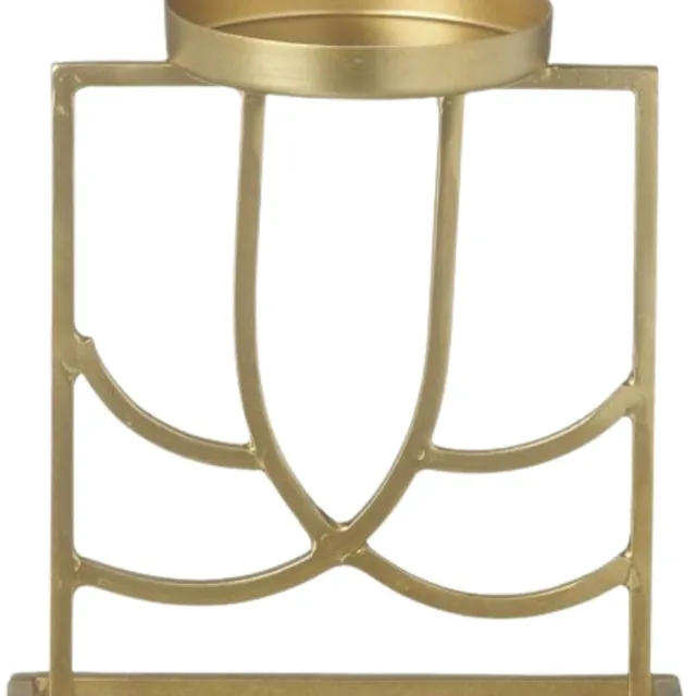 parlane kaarshouder Aurus goudkleurig 13 cm