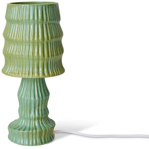 HKLIVING Ceramic tafellamp - petal