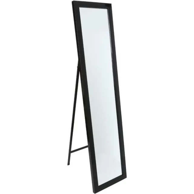 Atmosphera Staande spiegel Vrijstaande spiegel - Zwart - Hoogte: 157.6cm