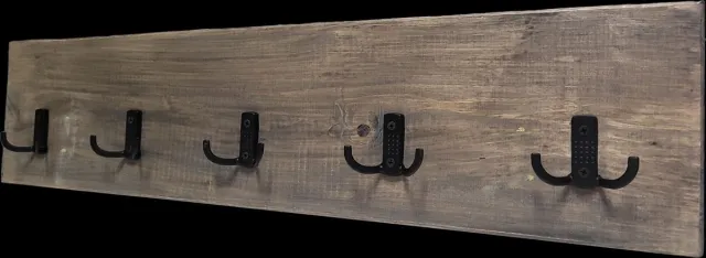 Style wood Stylewood-Gray Wash-Steigerhout- kapstok