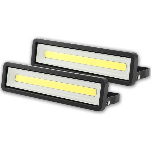 Ynkkvre Schijnwerper – 2 stuks – LED Buitenlamp 50W 4000LM – IP66 Waterdicht – 3000K Warm Wit – Veiligheidsverlichting 220V – Voor Tuin, Terras, Garage, Oprit Zwart
