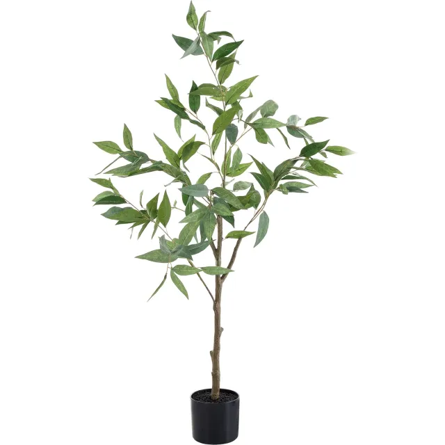 Beliani EUCALYPTUS TREE - Kunstplant - Groen - 120 cm - Synthetisch materiaal