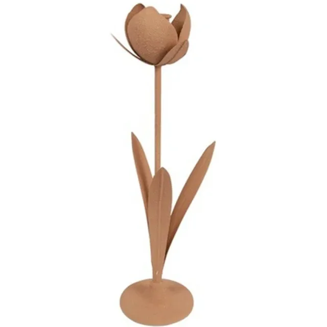 Countryfield Kandelaar sinja 13x13x45cm bg Beige
