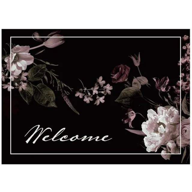 Dutch Bouqet Deurmat Dutch Bouqet antraciet - 50x70 cm