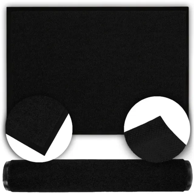 SEDŌ Deurmat - Antislip - Zwart - 120x180cm