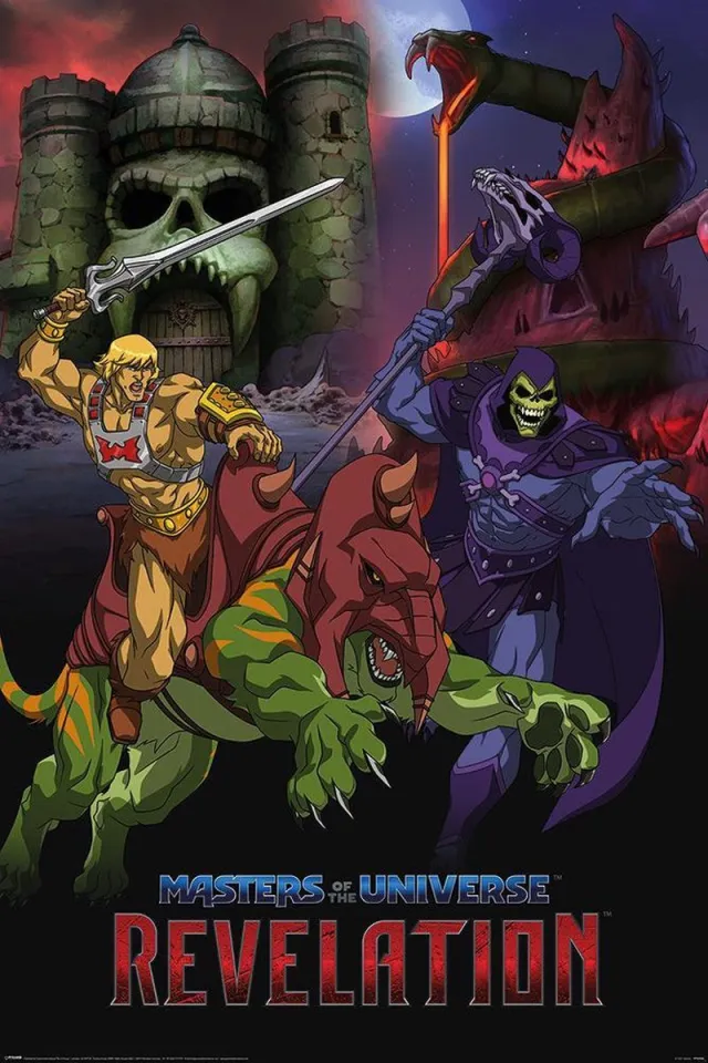 Netflix Masters Of The Universe Revelation Good vs Evil - Maxi Poster Multi color